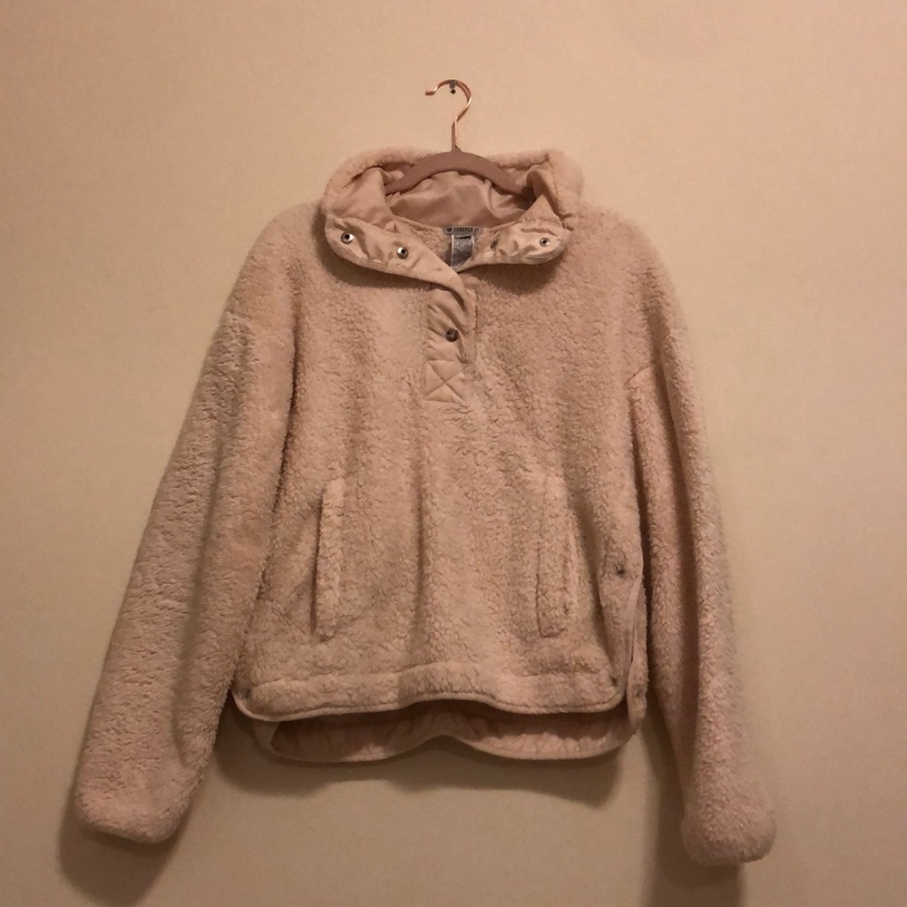 forever 21 fuzzy pullover